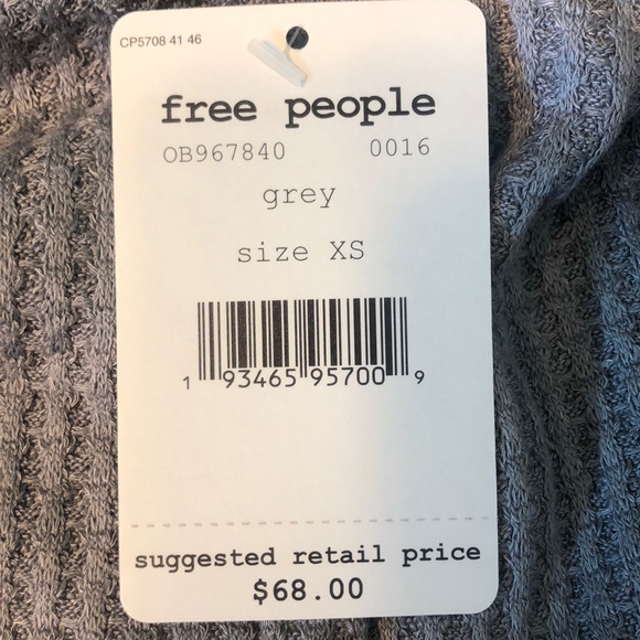 NWT FREE PEOPLE THERMAL TOP - Picture 7 of 10